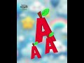 learn english alphabet letter a song