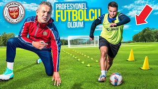 PROFESYONEL FUTBOLCU OLUYOR MUYUM? | KARAMAN FK