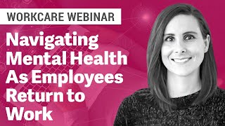 Mental Health and Returning to Work