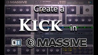 How to Create a Kick in Native Instruments: Massive