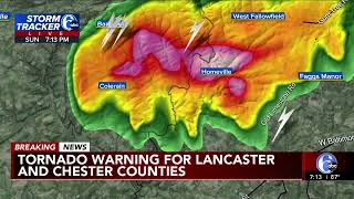 WPVI 6abc Philly Severe Weather Coverage July 2, 2023