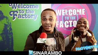 Sinarambo, Davido \u0026 B-Red - Freestyle in the Factory.