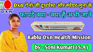 Dxn product Ganozhi Pest, Spirulana के BENIFITE BY-Soni kumari (S.A)