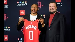 Houston Rockets Introduce Russell Westbrook | Full Press Conference Part 1