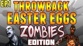 Throw Back Easter Eggs - Zombie Edition Ep.1 "Der Riese" (Black Ops Zombies Secrets) | Chaos