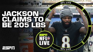Lamar Jackson is 25 LBS LIGHTER?! 😳 'Scariest thing in the NFL is a FASTER Lamar