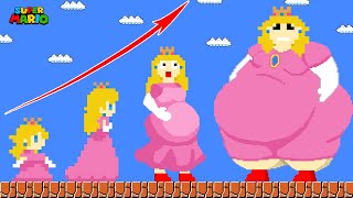 Evolution of Fat Peach: Princess Peach Super Sized in Maze Mayhem | Game Animati