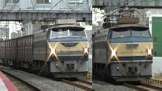 【連続でゼロロク!!】EF66-27号機＆36号機 @摩耶駅