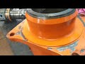 EXCAVATOR CENTER JOINT / SWIVEL JOINT TEAR DOWN AND ASSEMBLE PART 1