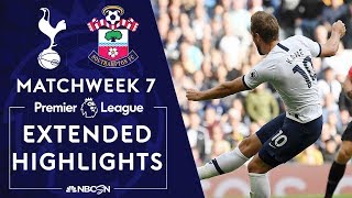 Tottenham v. Southampton | PREMIER LEAGUE HIGHLIGHTS | 9/28/19 | NBC Sports