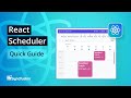 React Scheduler: The Ultimate Feature Walkthrough