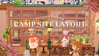 【ポケ森】スイーツ店がある街並みレイアウト🍰テラス席Part.2/Streets lined with sweet shops