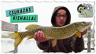 CSUKÁZÁS bányatavon KISHALLAL - Carp \u0026 Carp tó - Part I