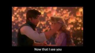 Tangled [Mandy Moore] - I See The Light - Official Disney Movie Clip [3D] - Sing Along Words