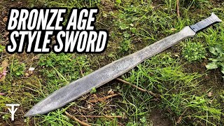 Making a Bronze Age style sword