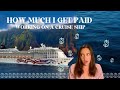 How Much Do Cruise Ship Crew Get Paid? Performer salaries, onboard expenses and more!