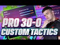 MY FIFA 21 30-0 PRO CUSTOM TACTICS + PLAYER INSTRUCTIONS!! THIS GOT ME TOP 100 WITH A 500K TEAM!