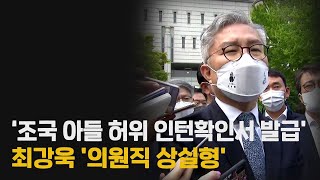 [나이트포커스] 최강욱 항소심 재판부도 "유죄"...1심 판결 유지 / YTN