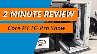 Why the Thermaltake Core P3 TG Pro Snow is a different type of case - Review