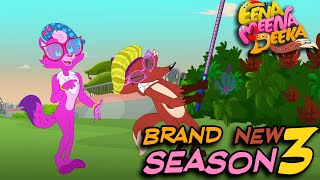 Eiffel Tower | BRAND NEW - Season 3 | Eena Meena Deeka Official | Funny Cartoons for Kids