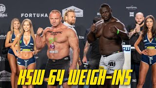 KSW 64 Weigh-Ins