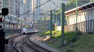 【12月首天白頭】2024-12-1 港鐵荃灣綫復古白頭列車（M-Train A161/A162）茘景至荃灣（上行）行車片段