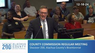 Alachua County 200th Anniversary Announcement