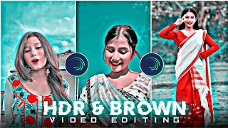 HDR & Brown Color Video Editing in Alight Motion | Alight Motion Video Editing | HDR CC Effect | Xml
