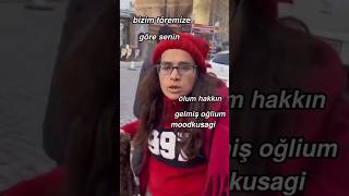 Bu ne demek biliyormusun bizim töremize göre senin ölüm hakkın gelmiş allah canını alaydıda #shorts