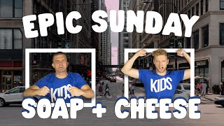 07 26 Epic Sunday SOAP, cheese towers, and a summer treat