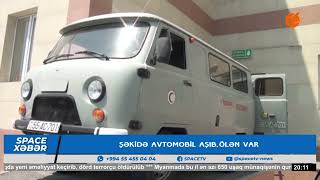 Şəkidə avtomobil aşıb, ölən var