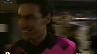 Baggio contro Weah in PSG Juventus del 93 (Semifinale UEFA, telecronaca di Bruno Pizzul)