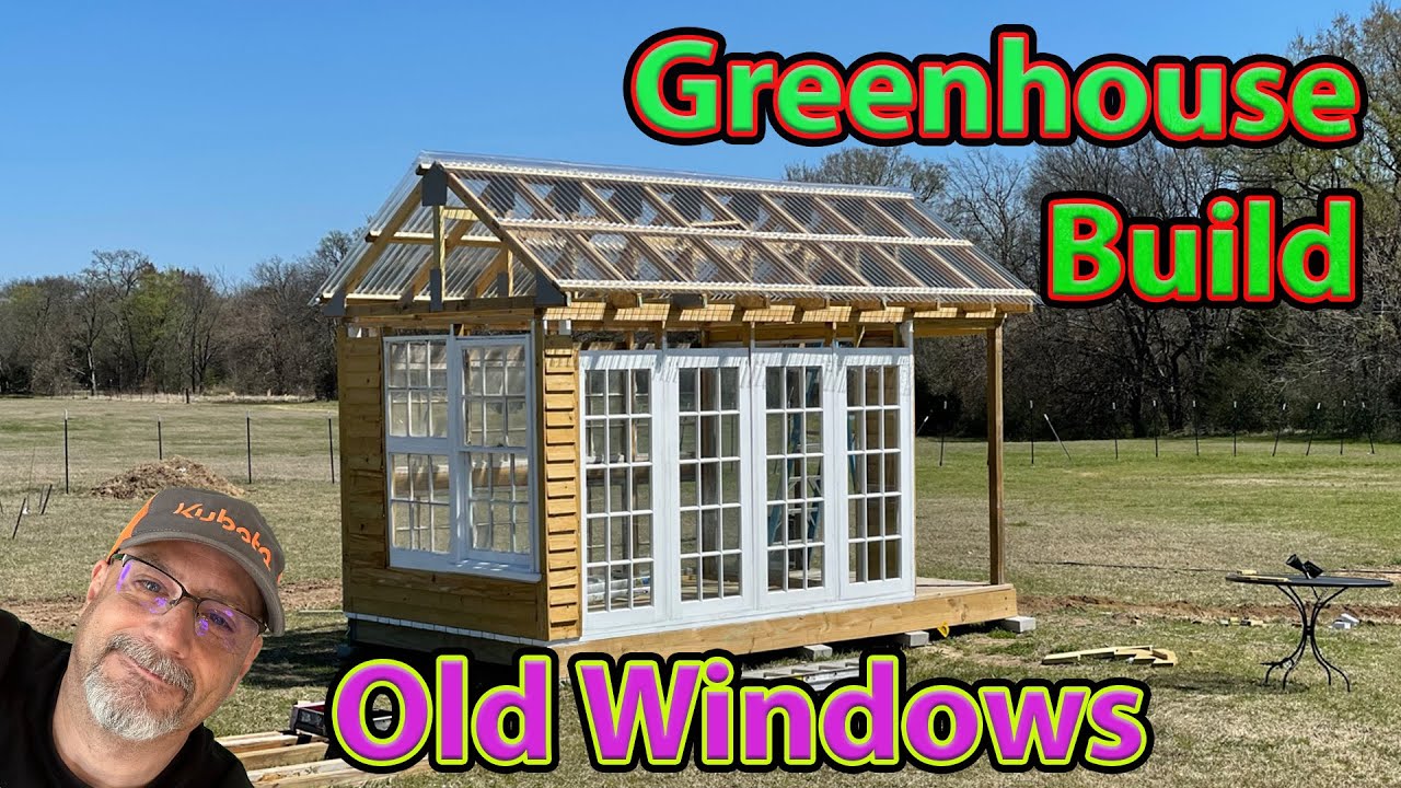 How To Build A Greenhouse From Old Windows And Doors Diy On A Budget