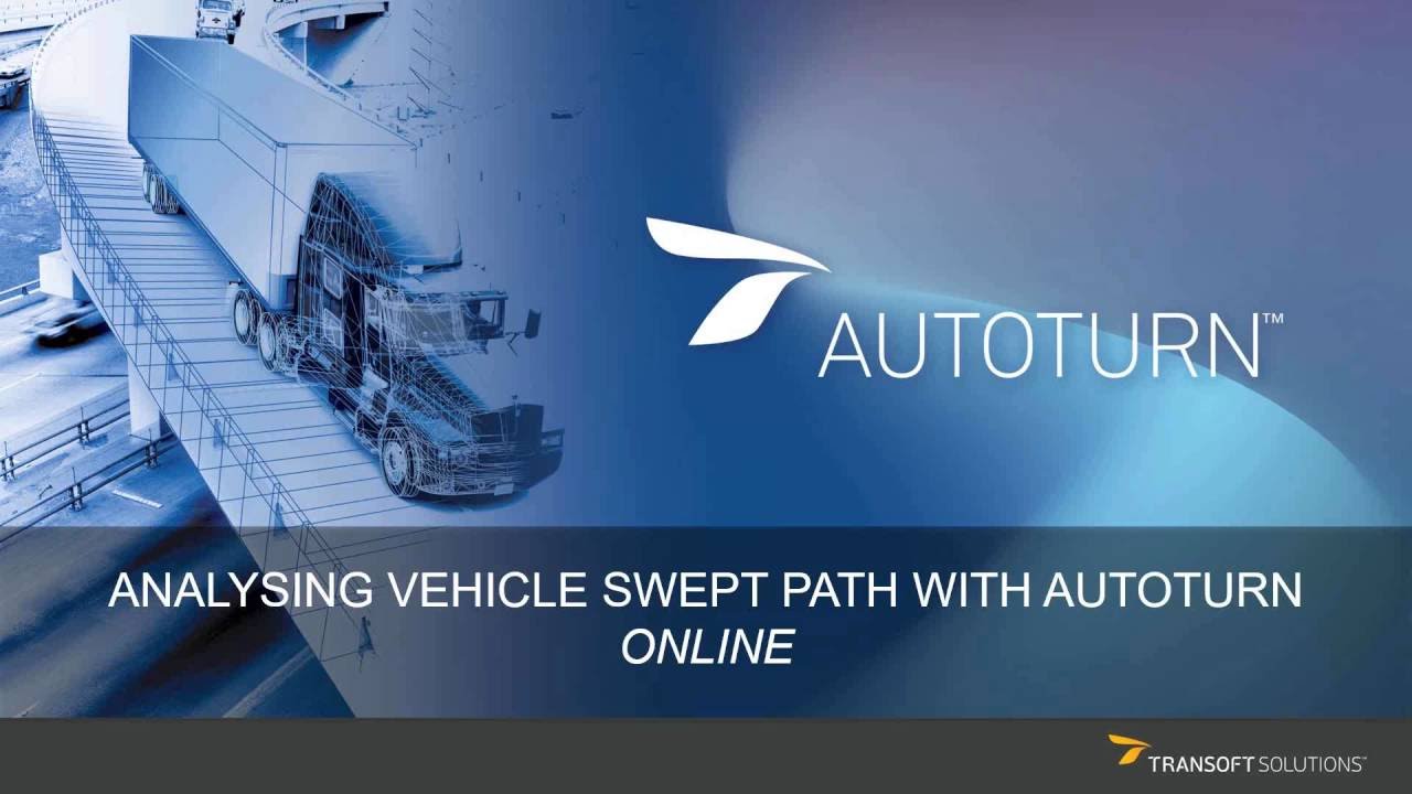 Analysing Vehicle Swept Path With AutoTURN Online - Industry Solutions ...