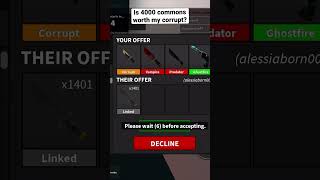 Is 4000 Commons Worth Corrupt