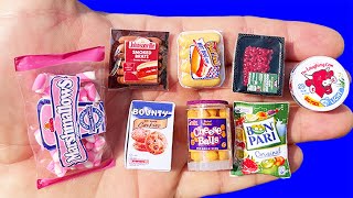 40 DIY MINIATURE FOOD COMPILATION REALISTIC HACKS AND CRAFTS FOR BARBIE