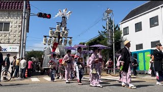 令和五年８月6日桑名石取祭 本楽 送り込み 第五組鍛冶町