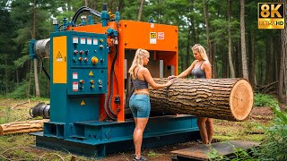 26 Mind-Blowing Firewood Processing Machines in Action! Homemade Firewood Processing Machines #14