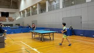 青井さくら vs 伊藤詩菜｜2021世界ユース日本代表1次選考合宿｜女子シングルス グループB