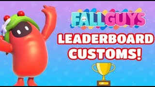 LIVE Fall Guys Leaderboard Customs with Viewers!!! Join Us!!