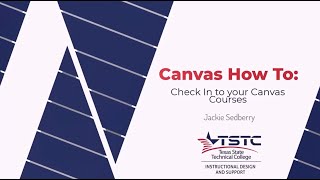 Canvas Check In