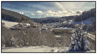 Grüße aus dem verschneiten Furtwangen im Schwarzwald (mit EDC Gear Check)