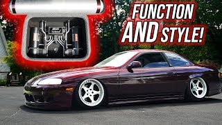 My VIP Toyota Soarer's new AIR SUSPENSION SETUP is finished!