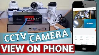 How to do CCTV Remote View settup for viewing on phone