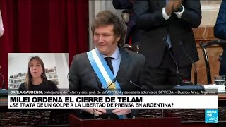 Carla Gaudensi: 'Con el cierre de Télam Milei busca consolidar su sesgo ideológico'