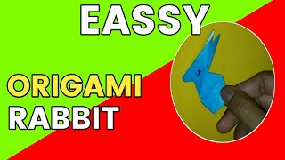 ORIGAMI RABBIT EASY - How to make origami rabbit easy in 7 minutes l Papper origami easy