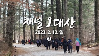 월정사 전나무숲길이 순례길이 되었습니다 ㅣ2023.02.12(일)