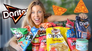 COMPREI TODOS OS SABORES DE DORITOS E AVALIEI