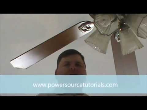 Take down ceiling fan Take down ceiling fan