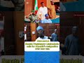 Senate Presidency: Oshiomhole calls for Akpabio's resignation over new rule